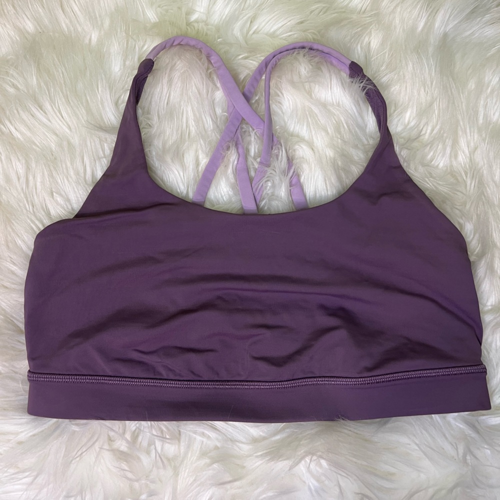 Lululemon Energy Bra/Purple - Picture 2 of 3
